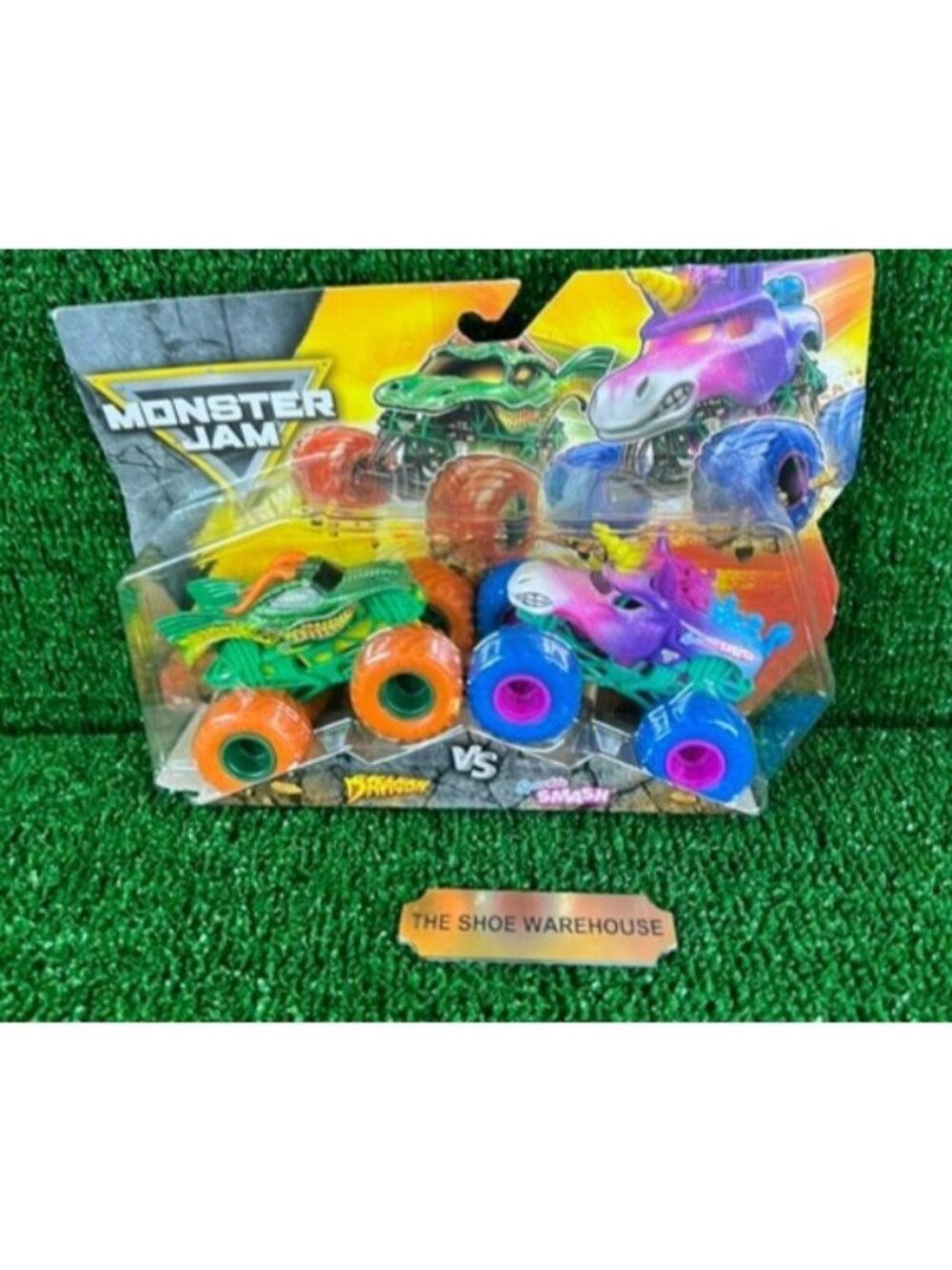 Monster Jam Monster Truck Dragon VS Sparkle Smash 1:64 Series 33